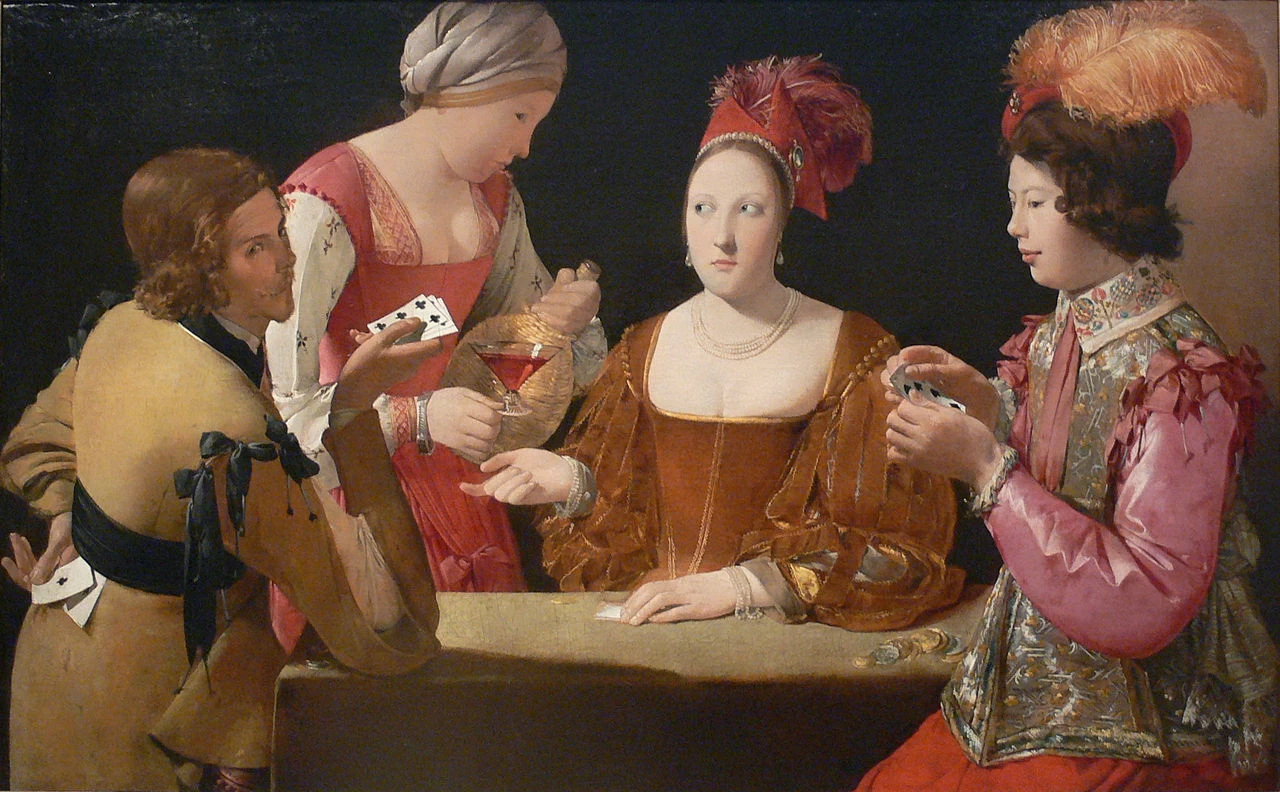 Il baro con l'asso di quadri - Kimbell Art Museum